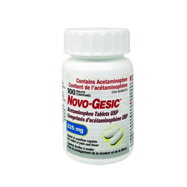 NovoGesic® Acetaminophen Tablets, Regular Strength